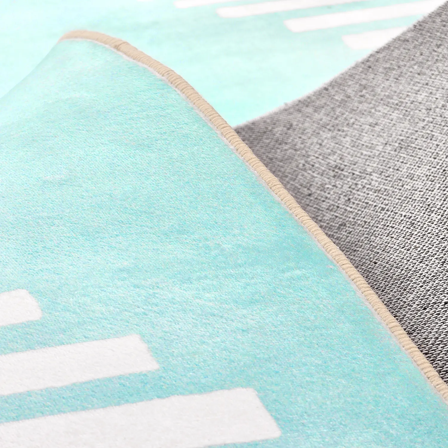 Wilton - Carmen (lichtblauw/wit)