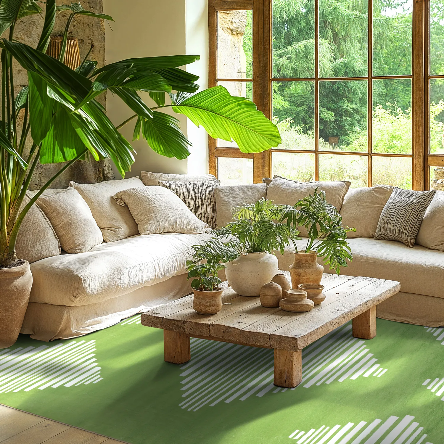 Wilton - Carmen (groen/wit)