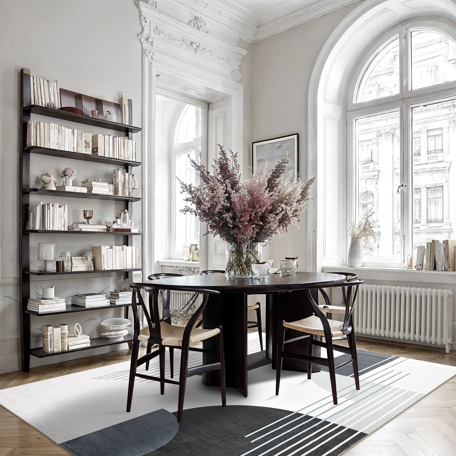 Wilton - Delft (wit/grijs/zwart)