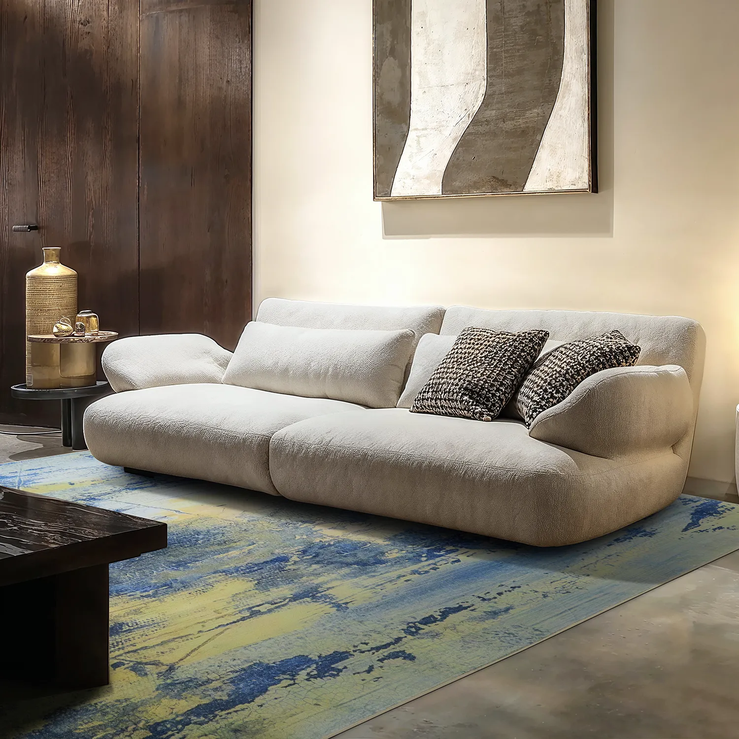 Wilton - Dolmio (blauw/multi)