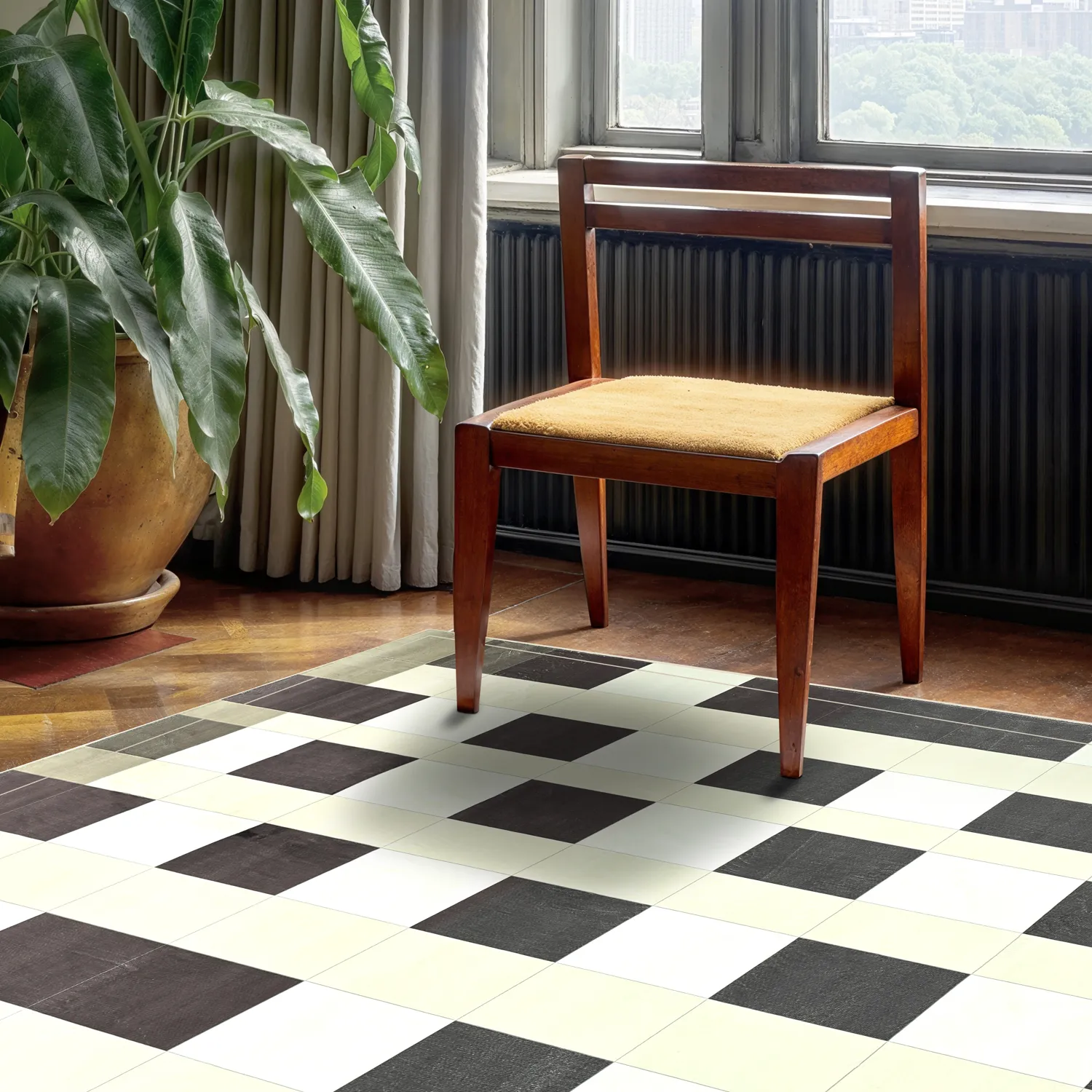 Wilton - Ferro (bruin/crème)