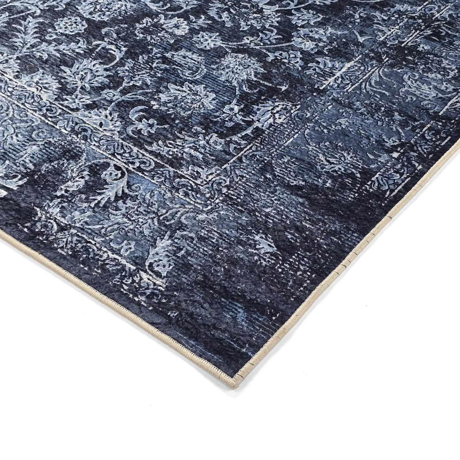 Wilton - Flowers (blauw)