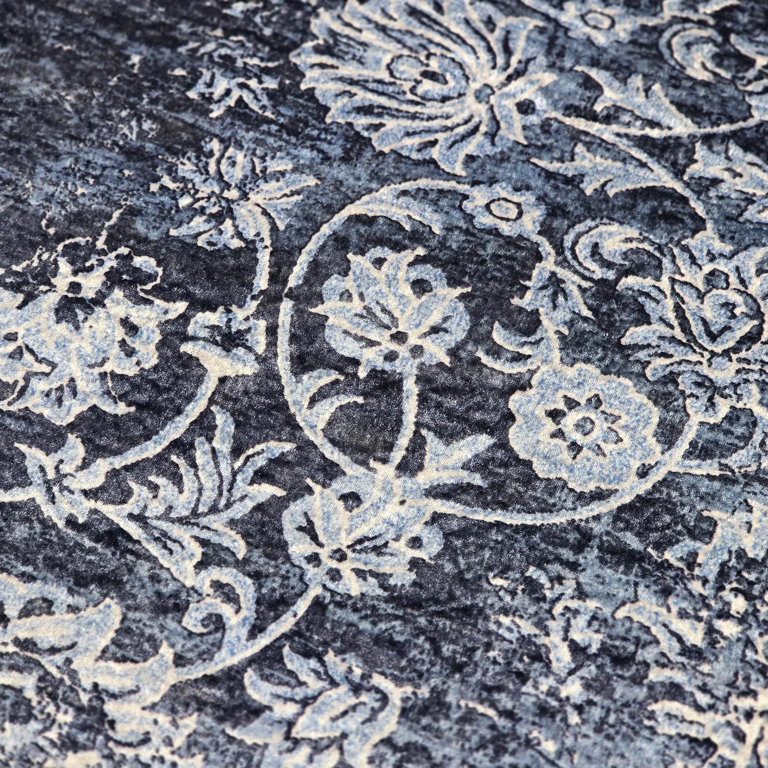 Wilton - Flowers (blauw)