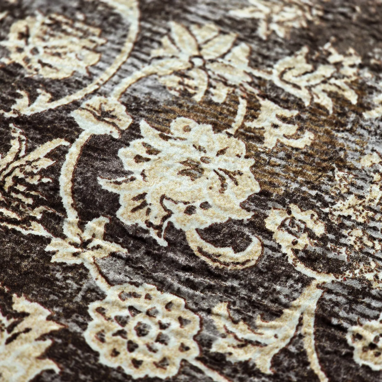 Wilton - Flowers (bruin)