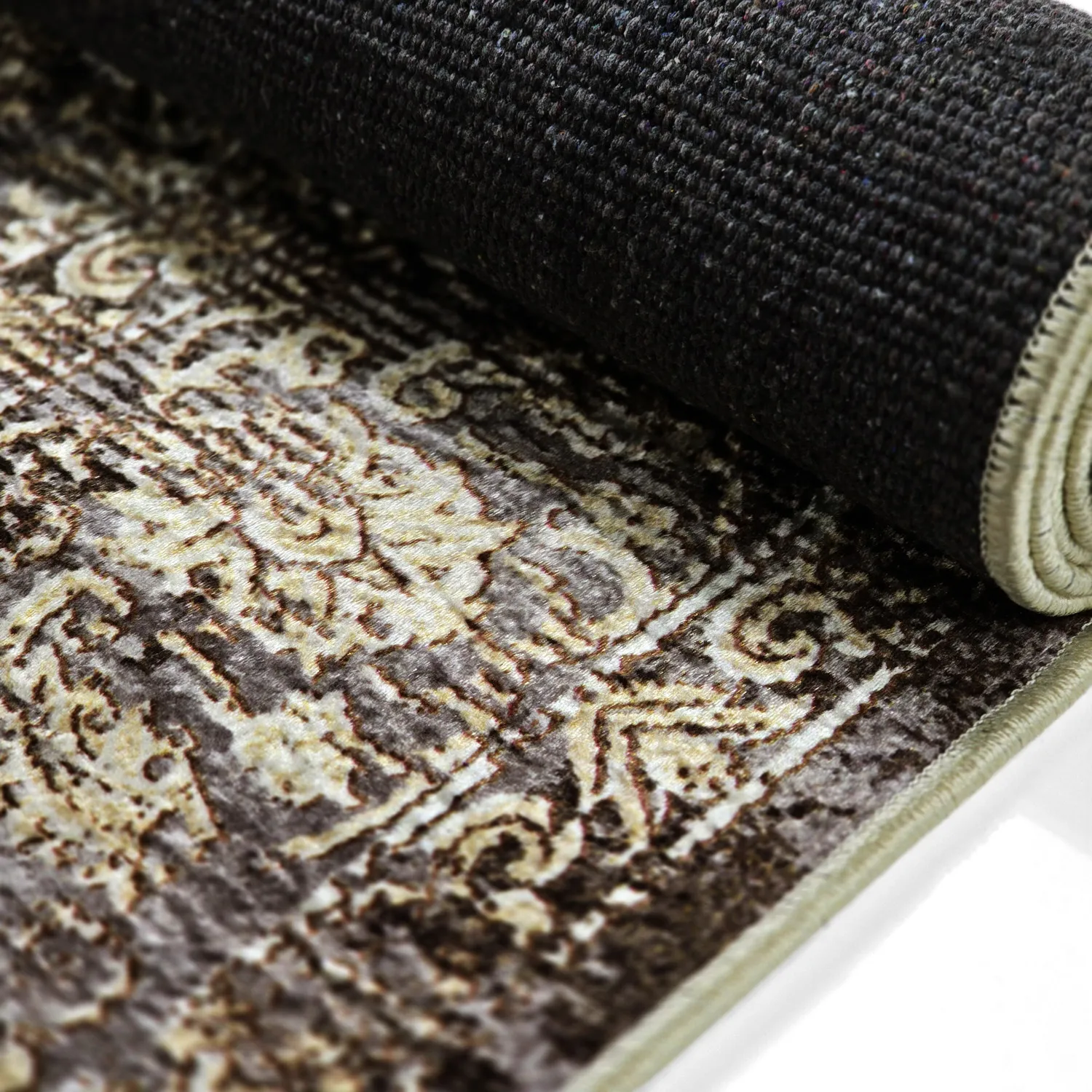 Wilton - Flowers (bruin)