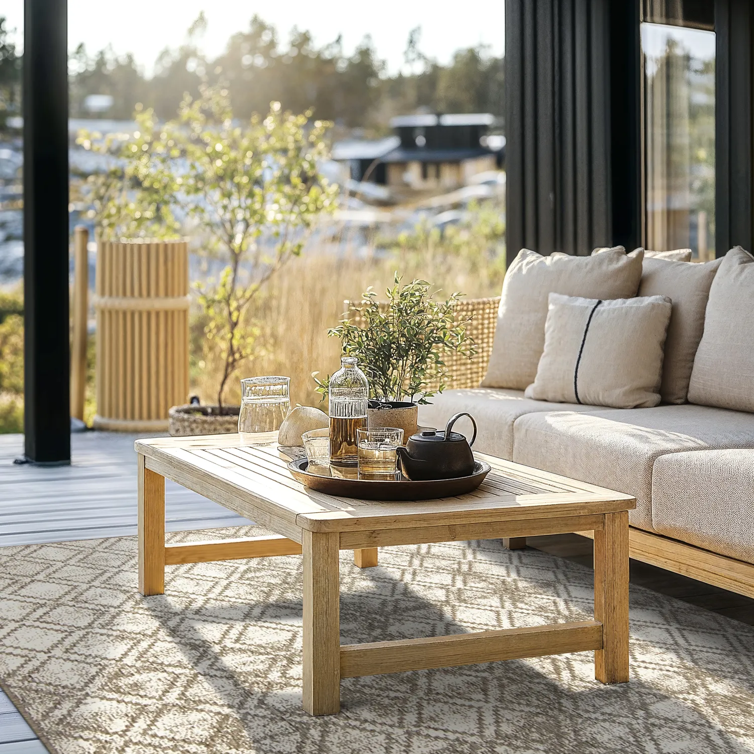 Vloerkleden voor binnen en buiten - Brussels Grey (grijs)