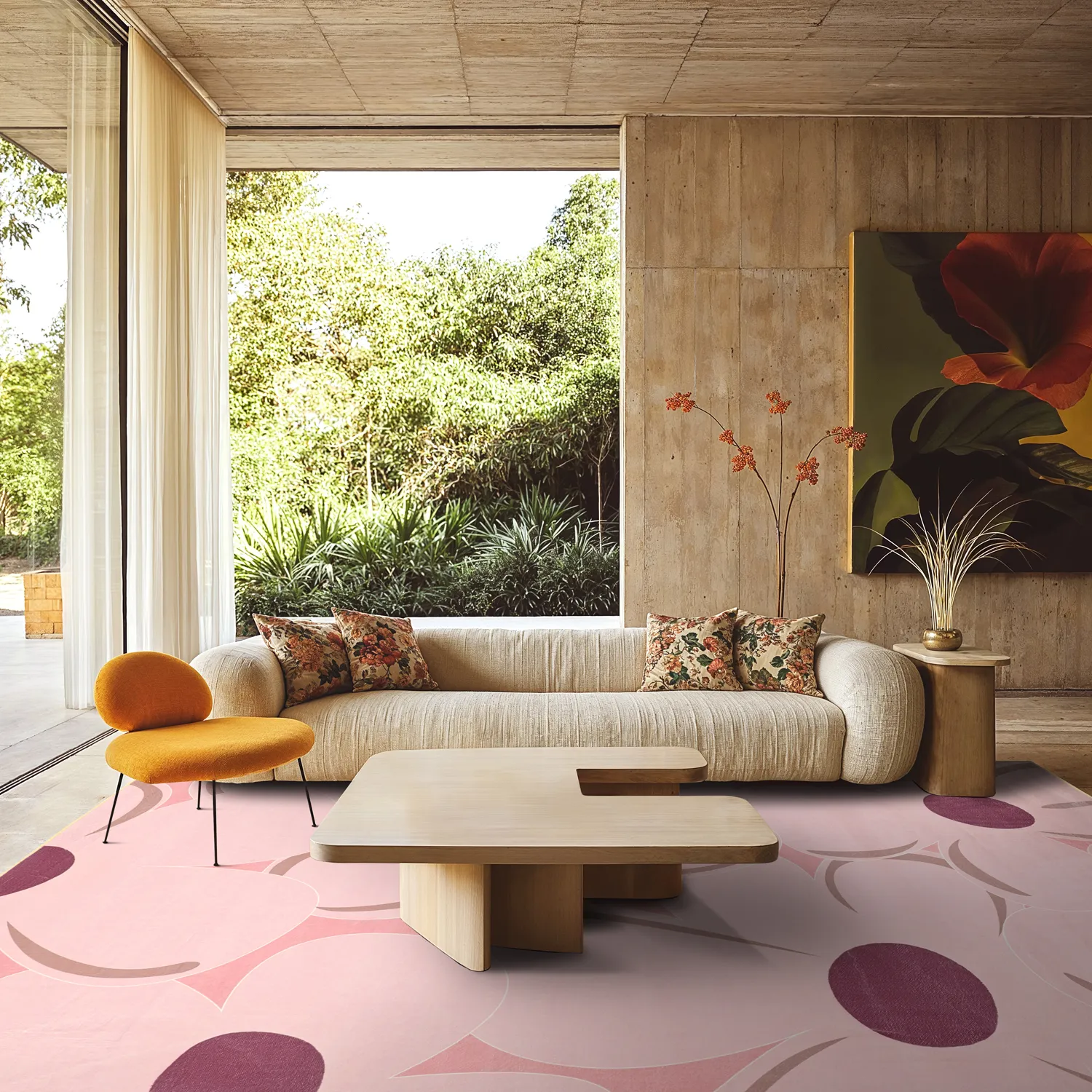 Wilton - Honfleur (roze/multi)