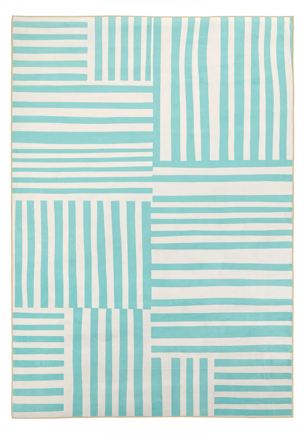 Wilton - Joma (turkoois/wit)