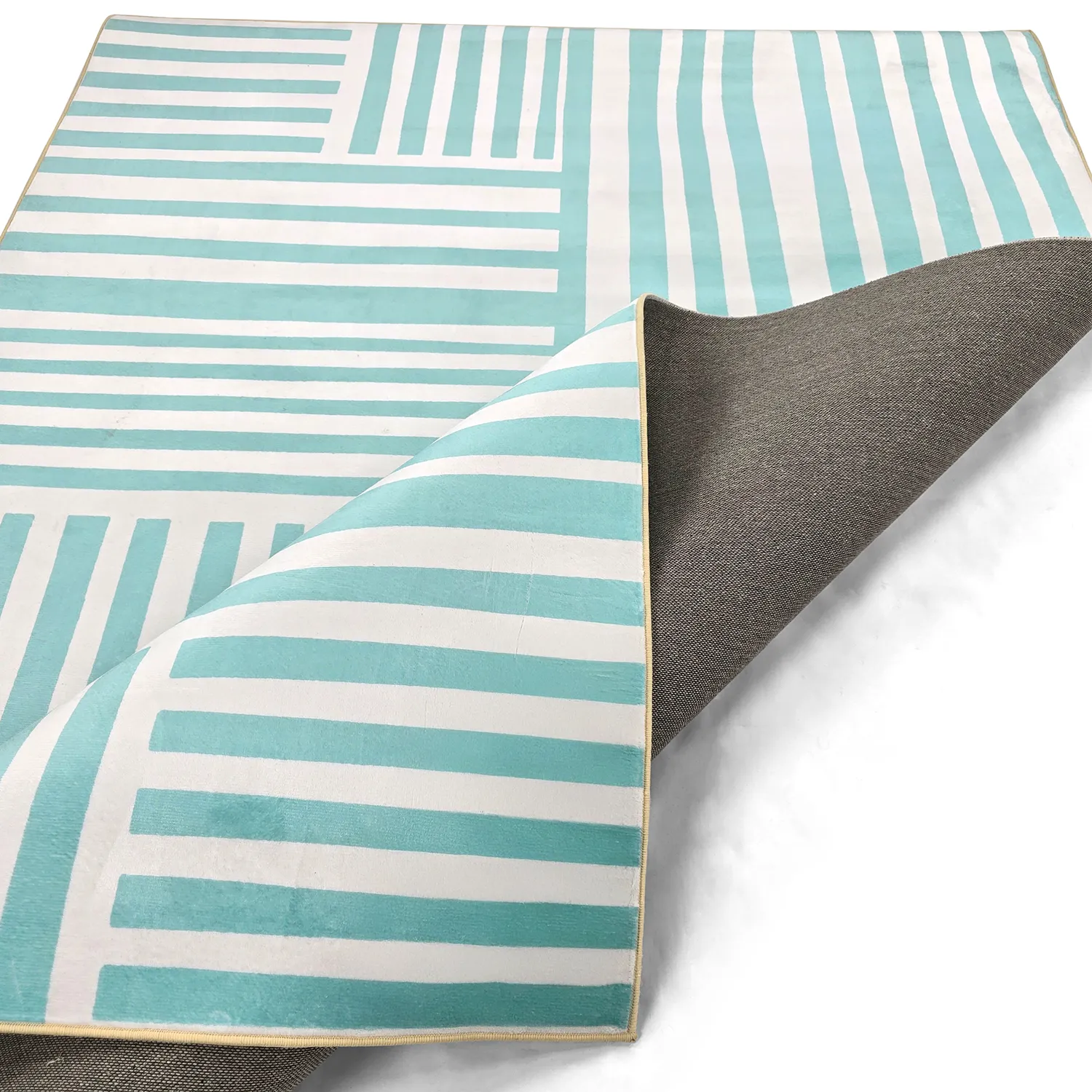 Wilton - Joma (turkoois/wit)