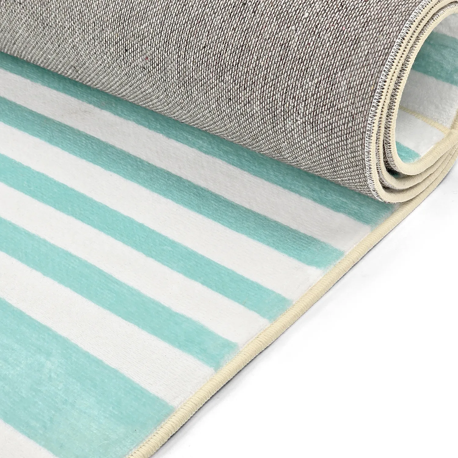 Wilton - Joma (turkoois/wit)