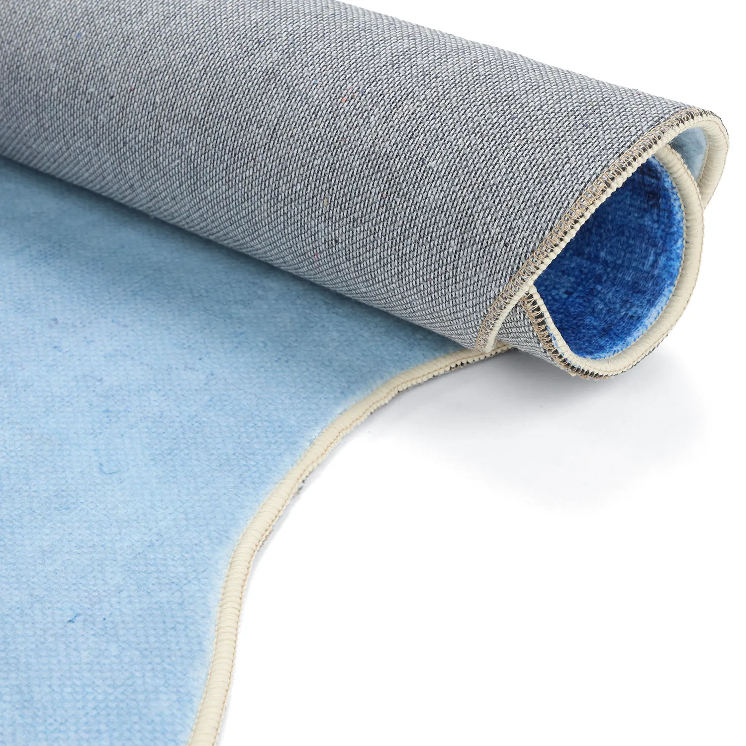 Golvend Wilton-tapijt - Lazio (blauw)