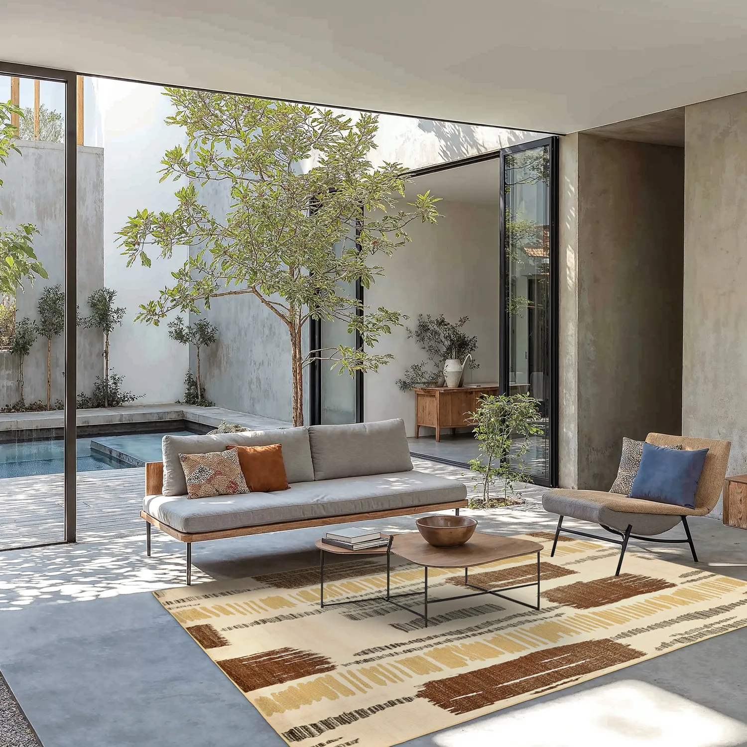 Wilton - Lucerne (bruin/multi)