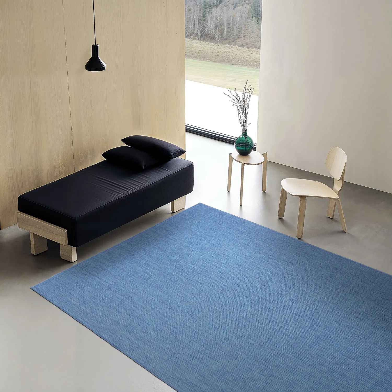 Vloerkleden voor binnen en buiten - Monsanto (blauw)