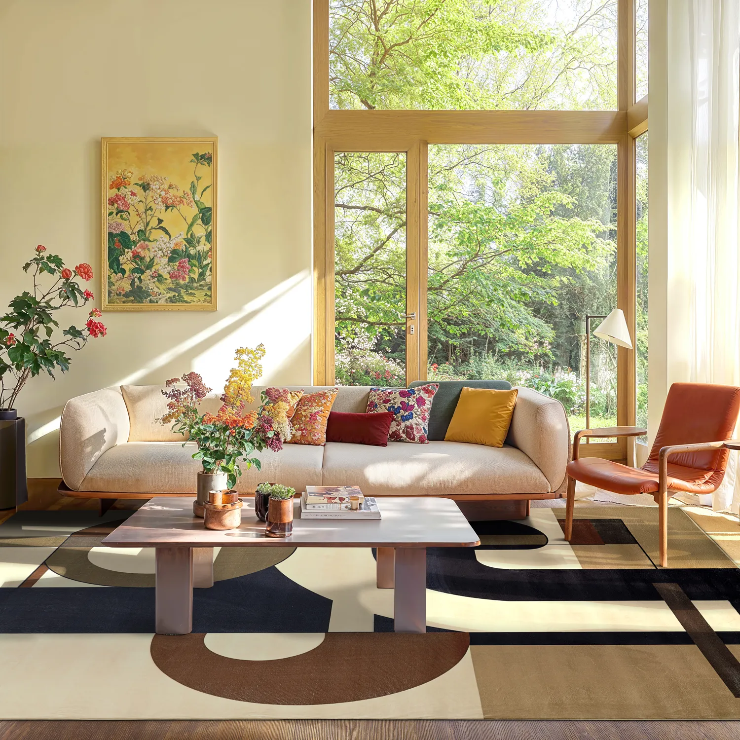 Wilton - Nysa (bruin/multi)