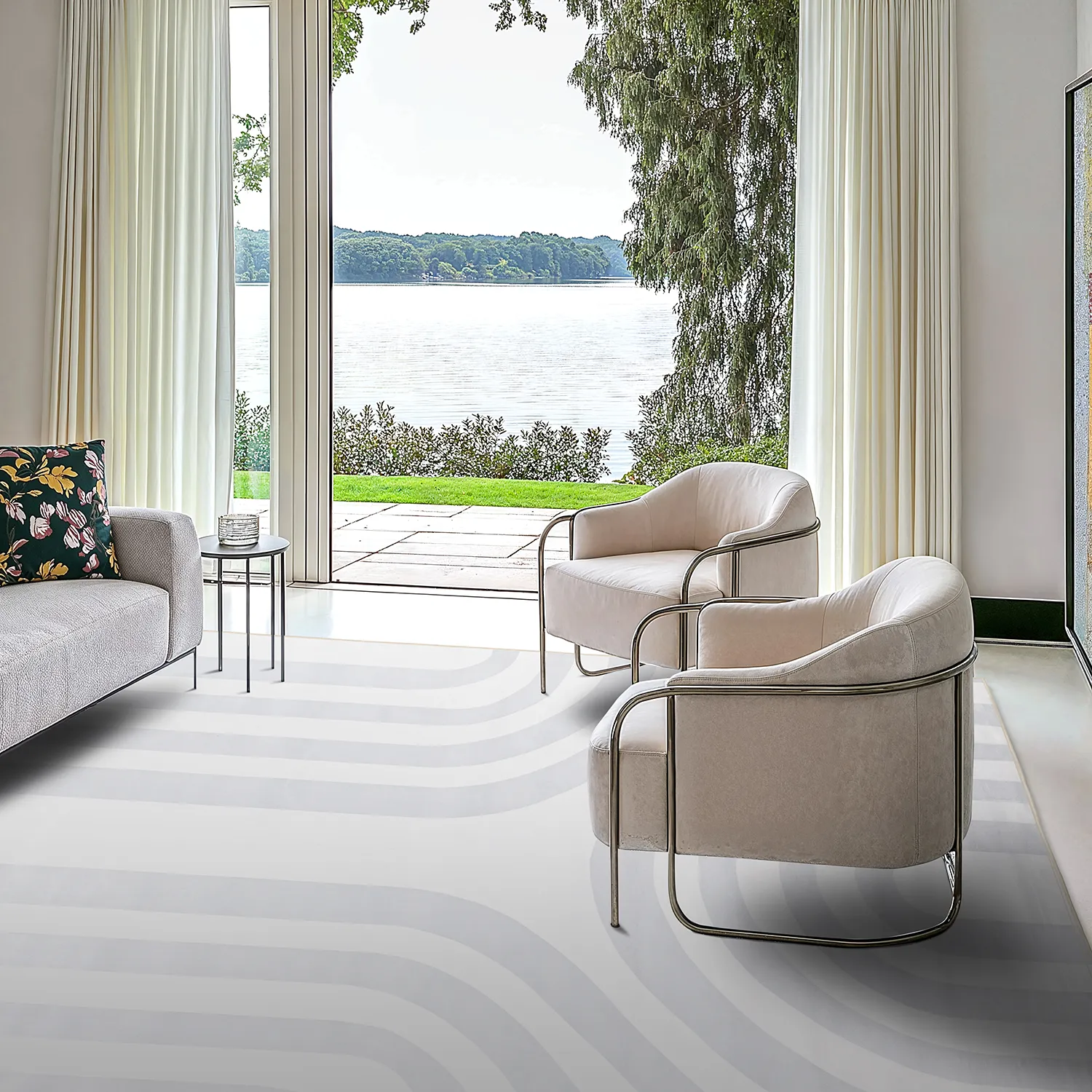 Wilton - Obidos (grijs/wit)