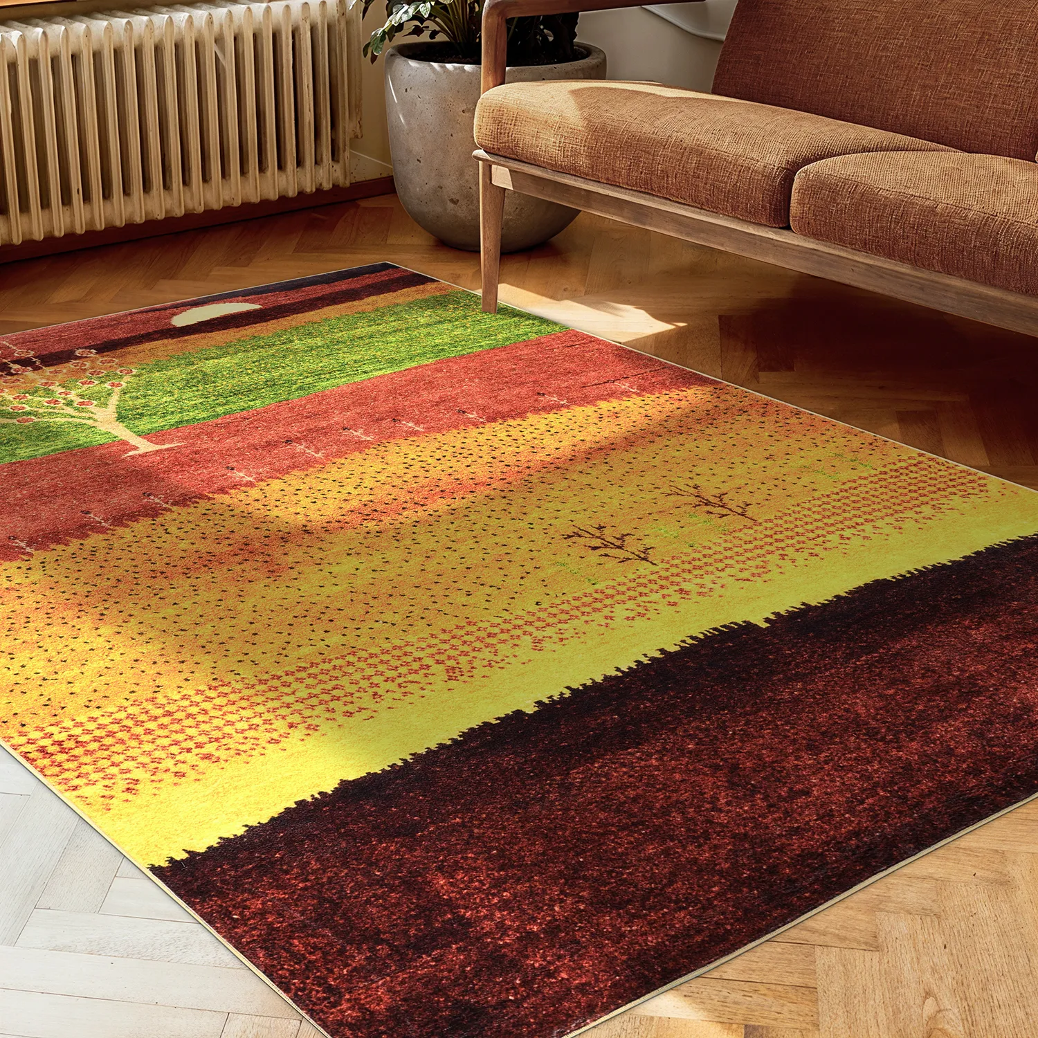 Wilton - Oia (rood/multi)