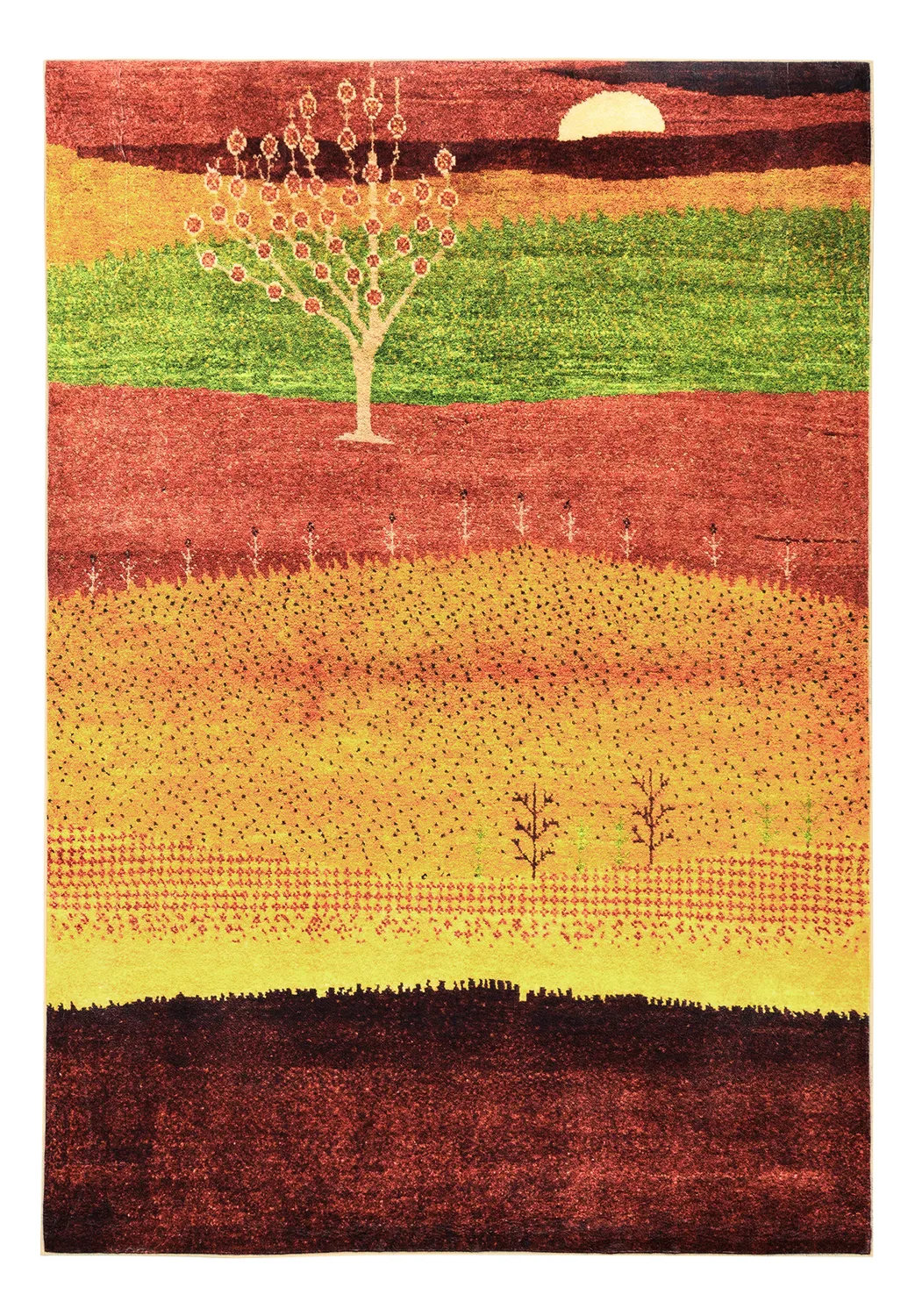 Wilton - Oia (rood/multi)