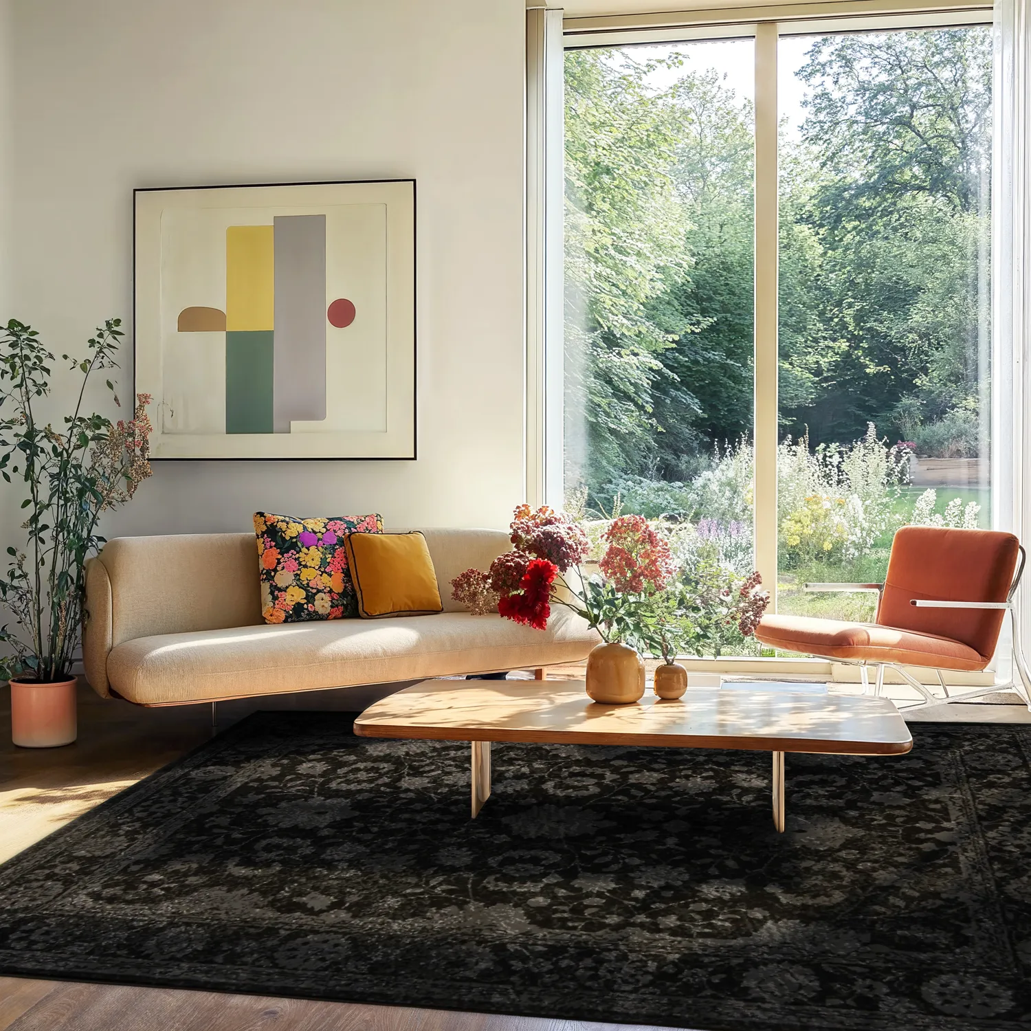 Wilton - Peking Majestic (zwart)