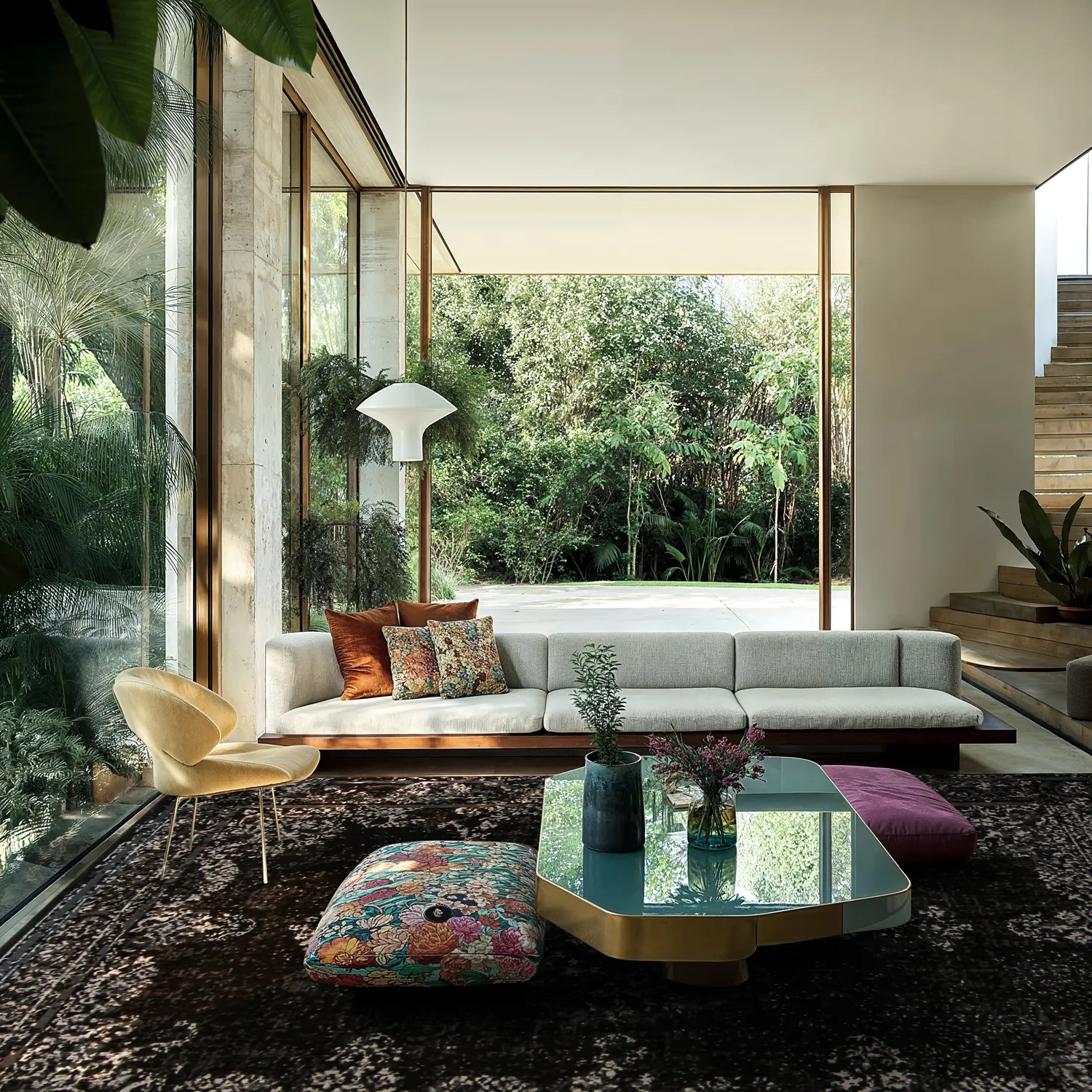 Wilton - Peking (zwart)