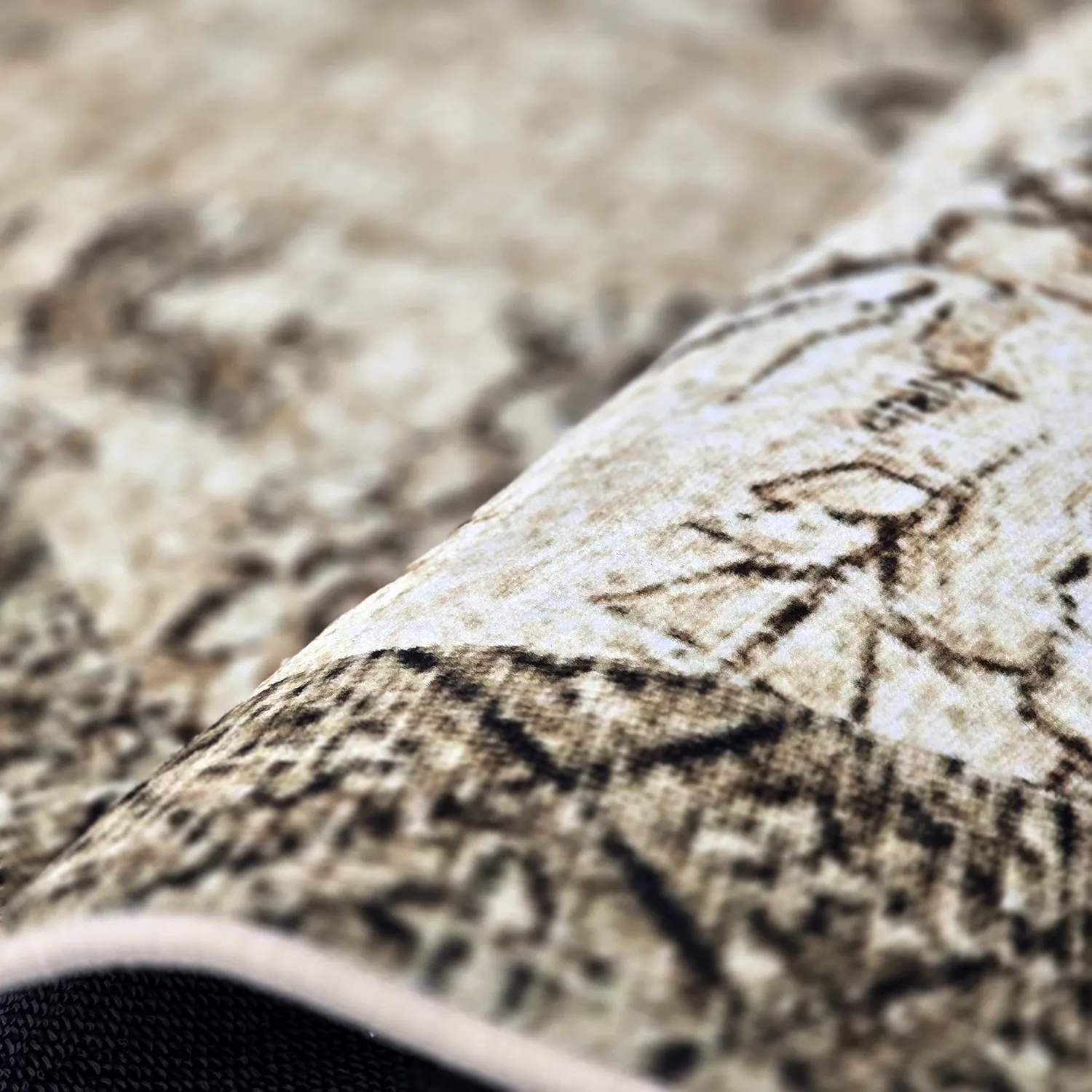 Rond vloerkleed - Rosalie (bruin)