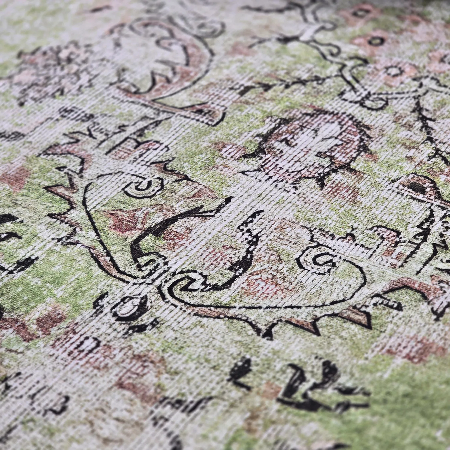 Rond vloerkleed - Rosalie (groente)