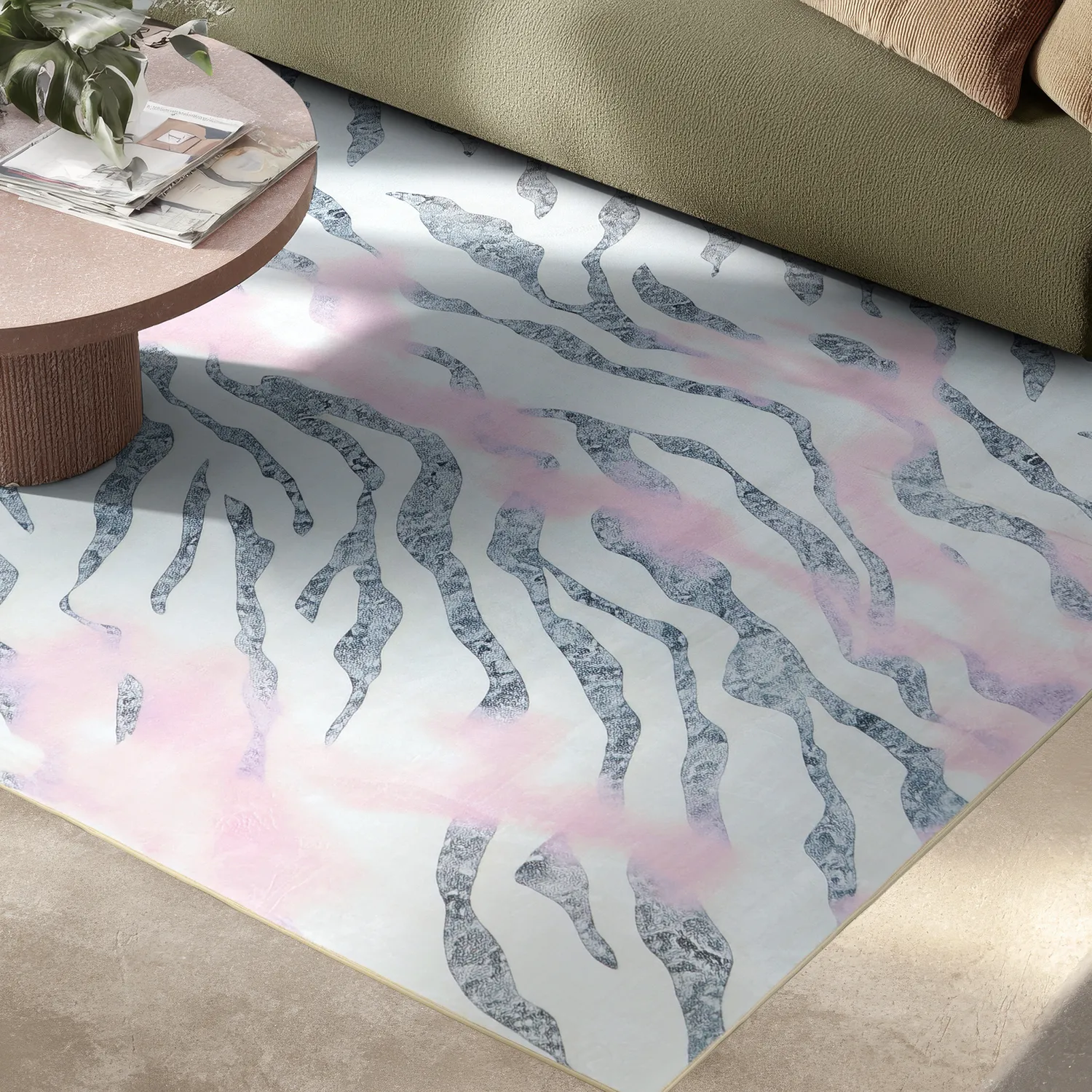 Wilton - Yulara (grijs/roze/wit)