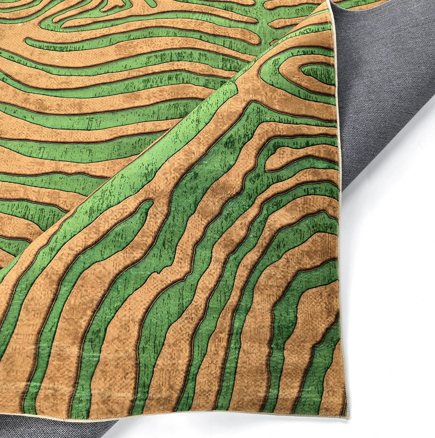 Wilton - Zebra (groen/oranje)