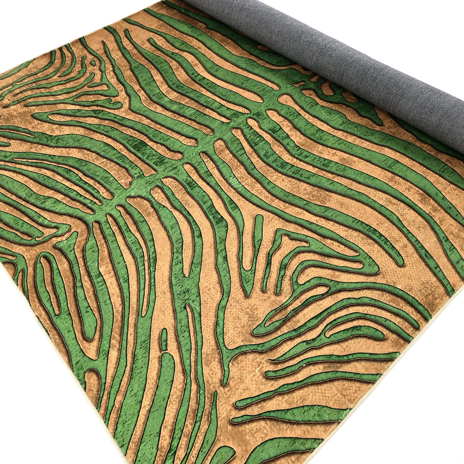 Wilton - Zebra (groen/oranje)