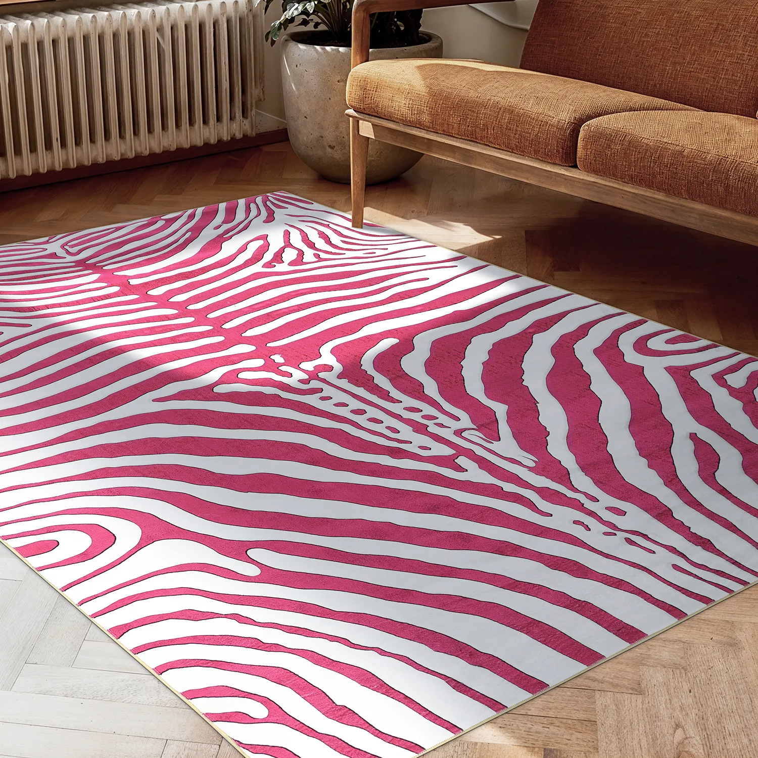 Wilton - Zebra (roze)