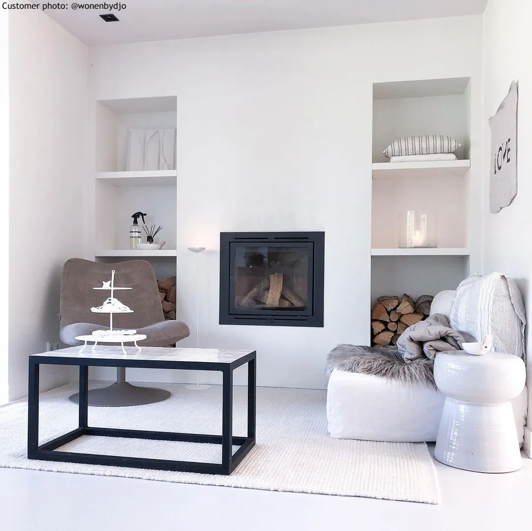 Wollen-vloerkleed - Coastal (wit)