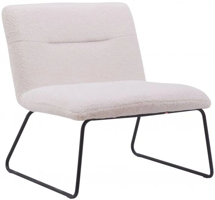 Fauteuil - Chelsea (wit/teddy)