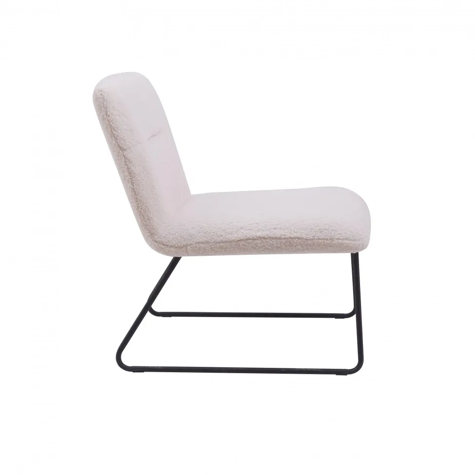 Fauteuil - Chelsea (wit/teddy)