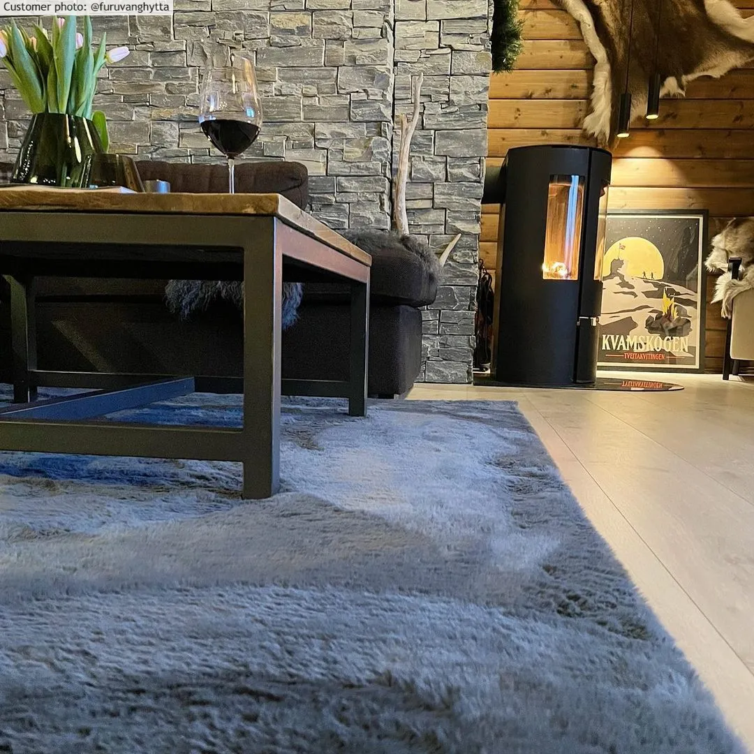 Hoogpolig vloerkleed - Aranga Super Soft Fur (antraciet)