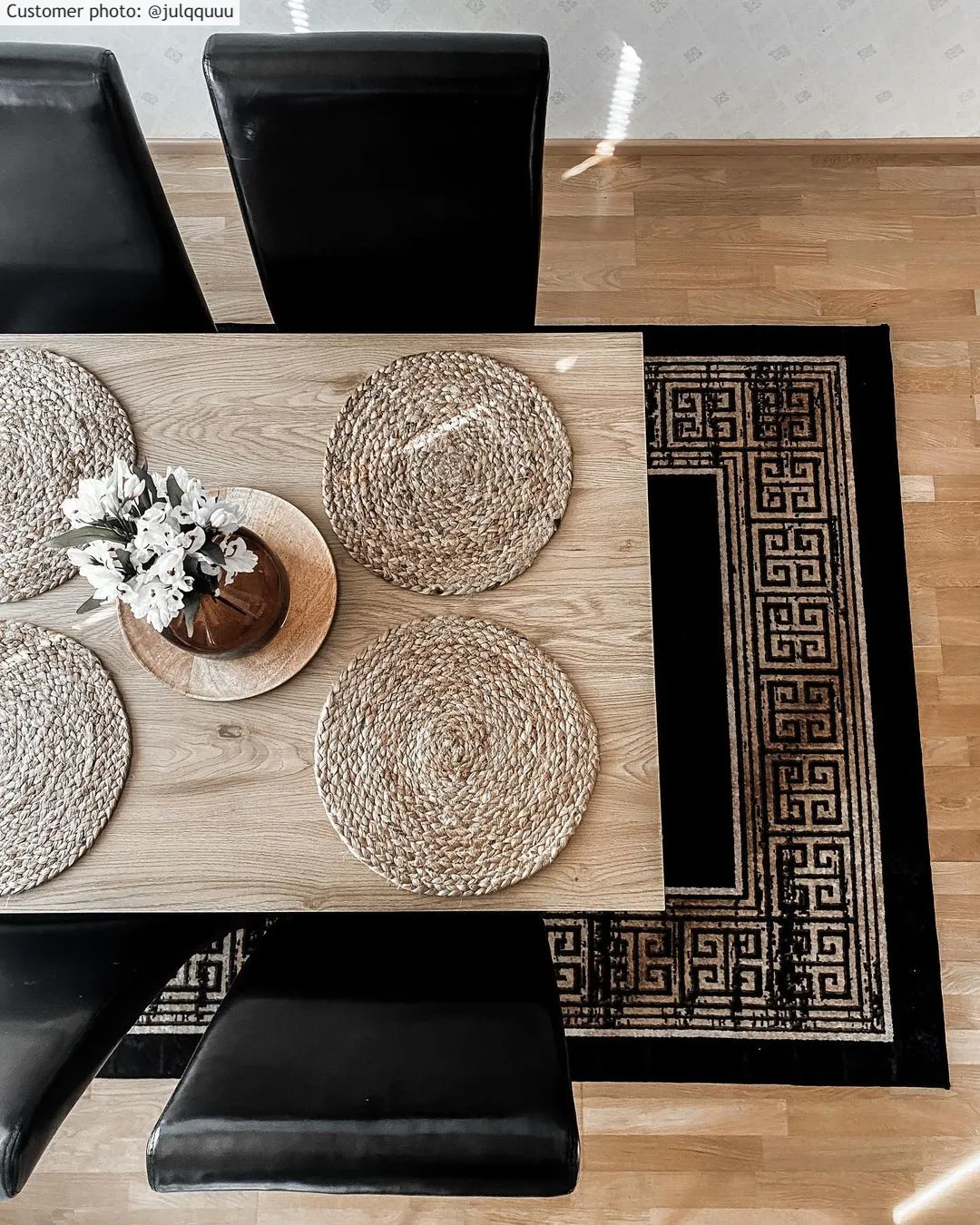 Wilton - Tilos (zwart/goud)