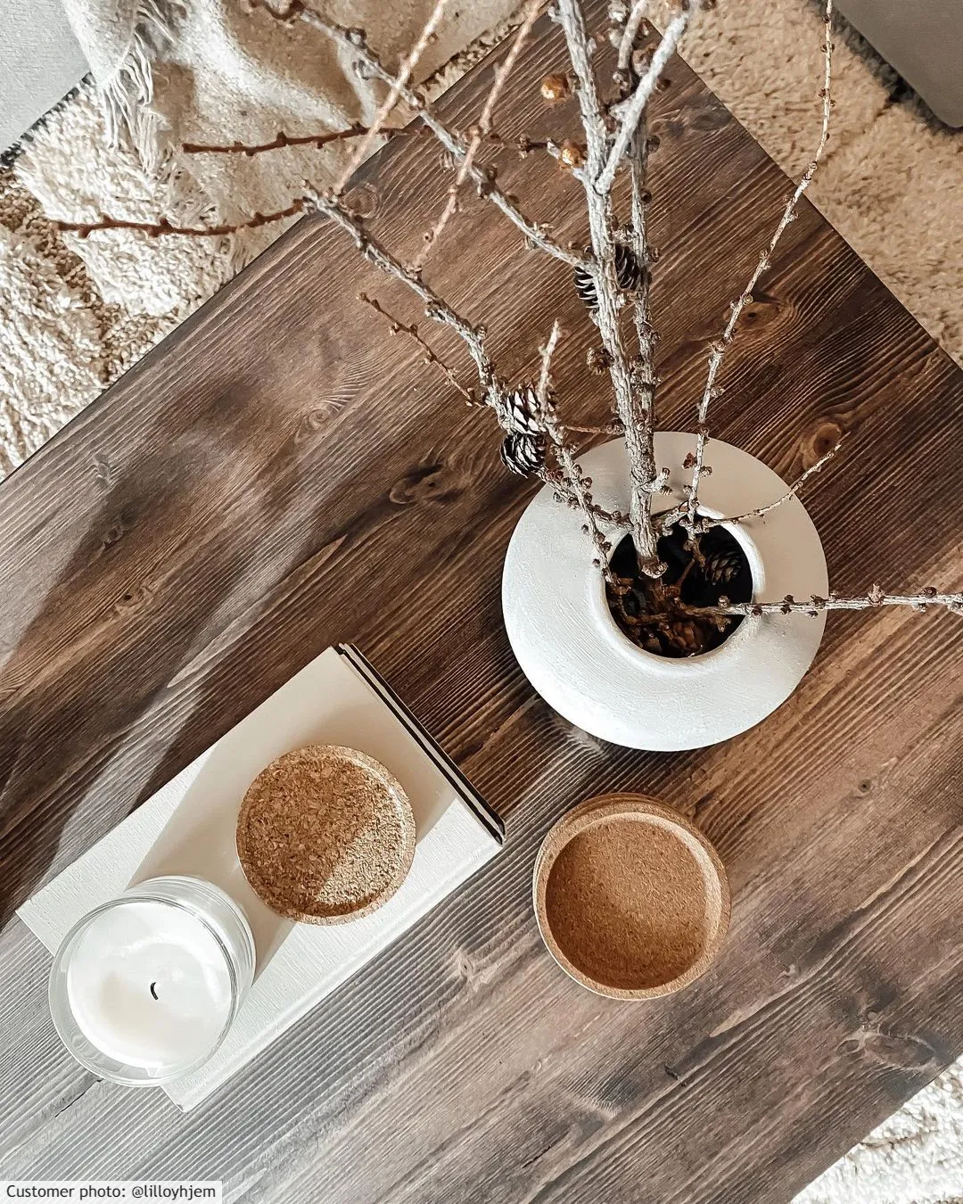 Hoogpolig vloerkleed - Fondi (beige)