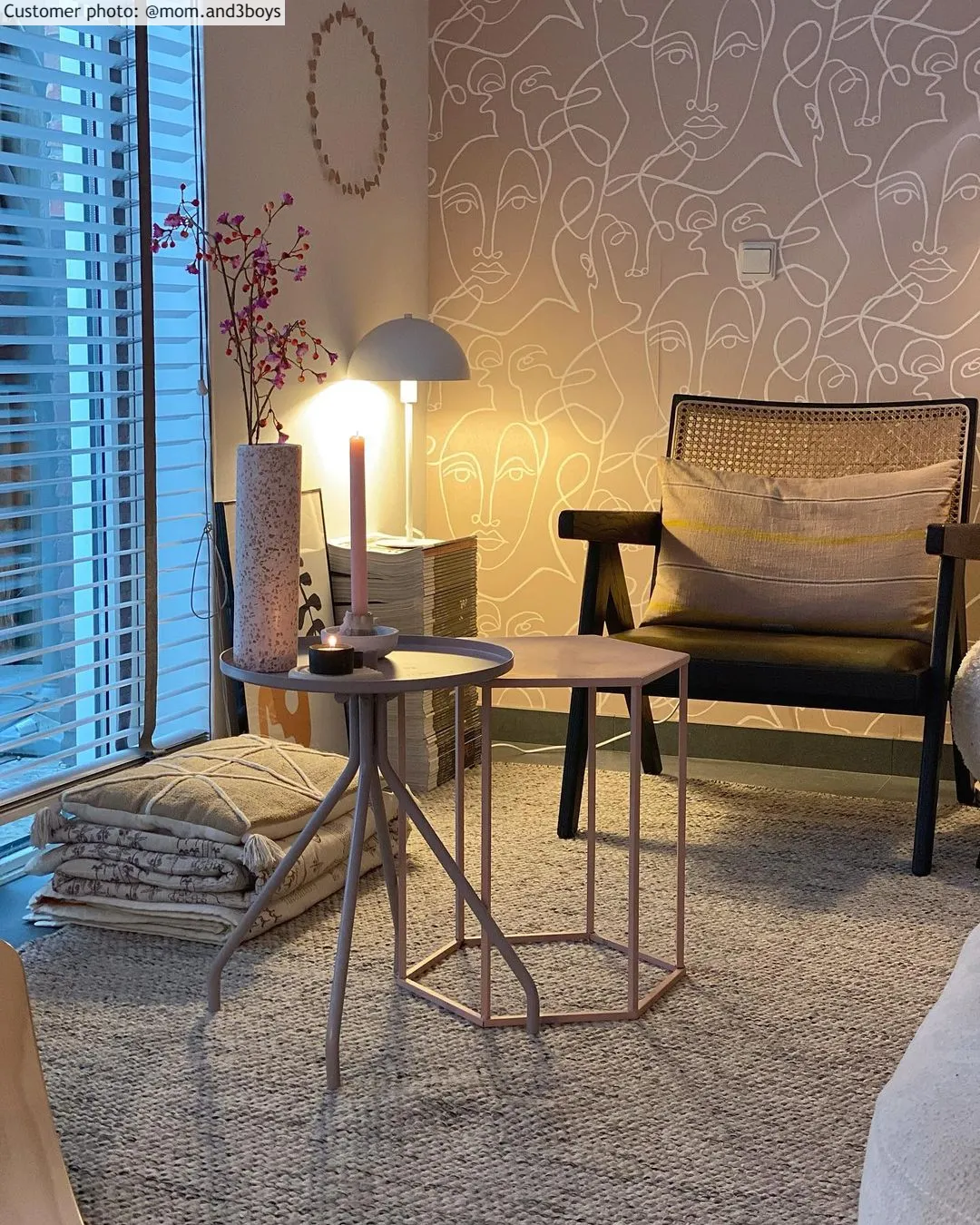 Wollen-vloerkleed - Otago (grijs/zwart)