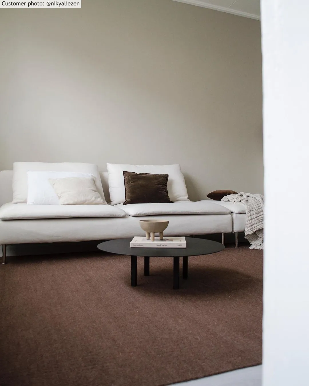 Wollen-vloerkleed - Hamilton (Deep Taupe)