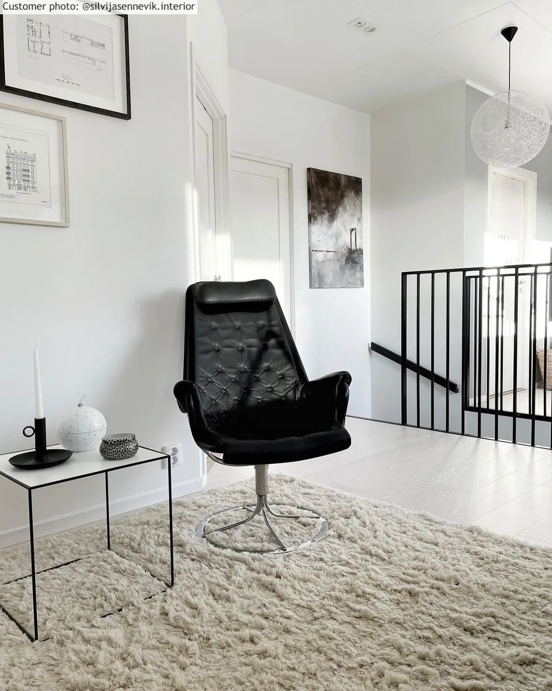 Wollen-vloerkleed - Aliste Wool Shaggy (alabaster gleam)