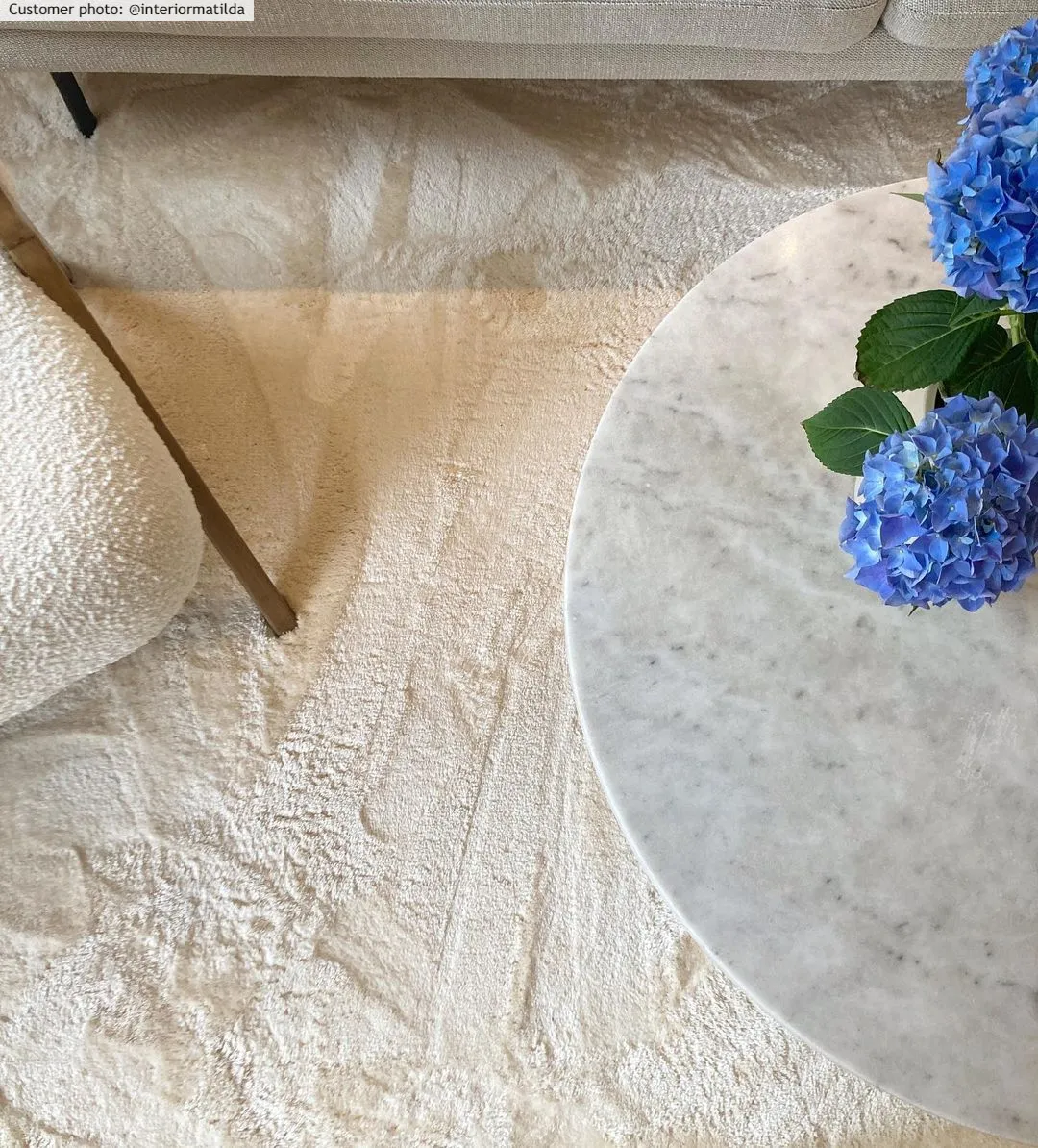 Hoogpolig vloerkleed - Aranga Super Soft Fur (beige)