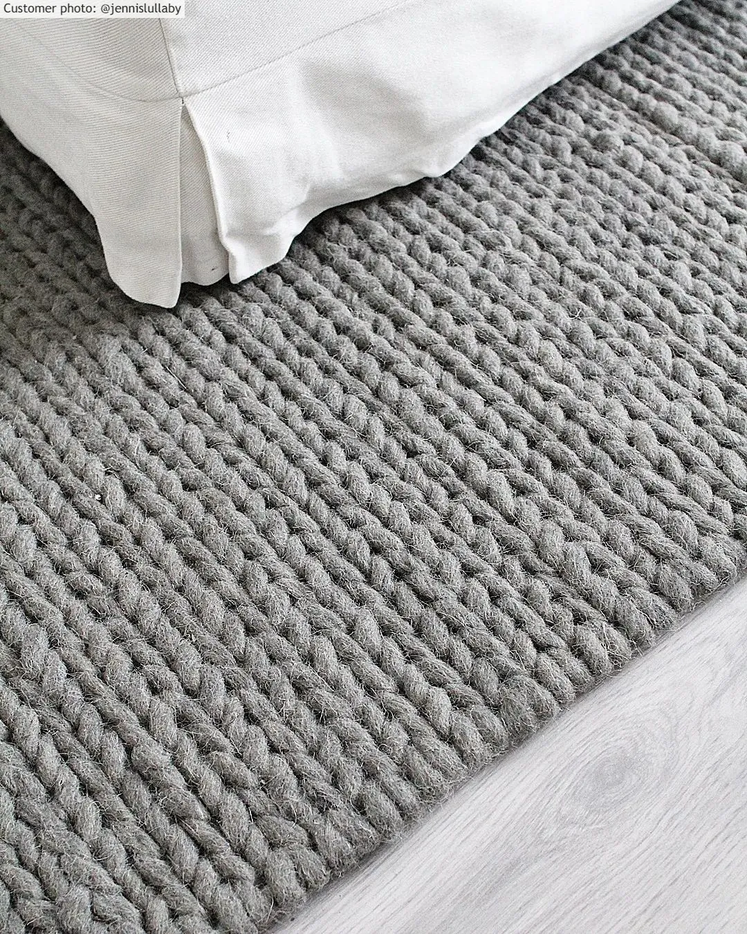 Wollen-vloerkleed - Lynmouth (lichtgrijs)