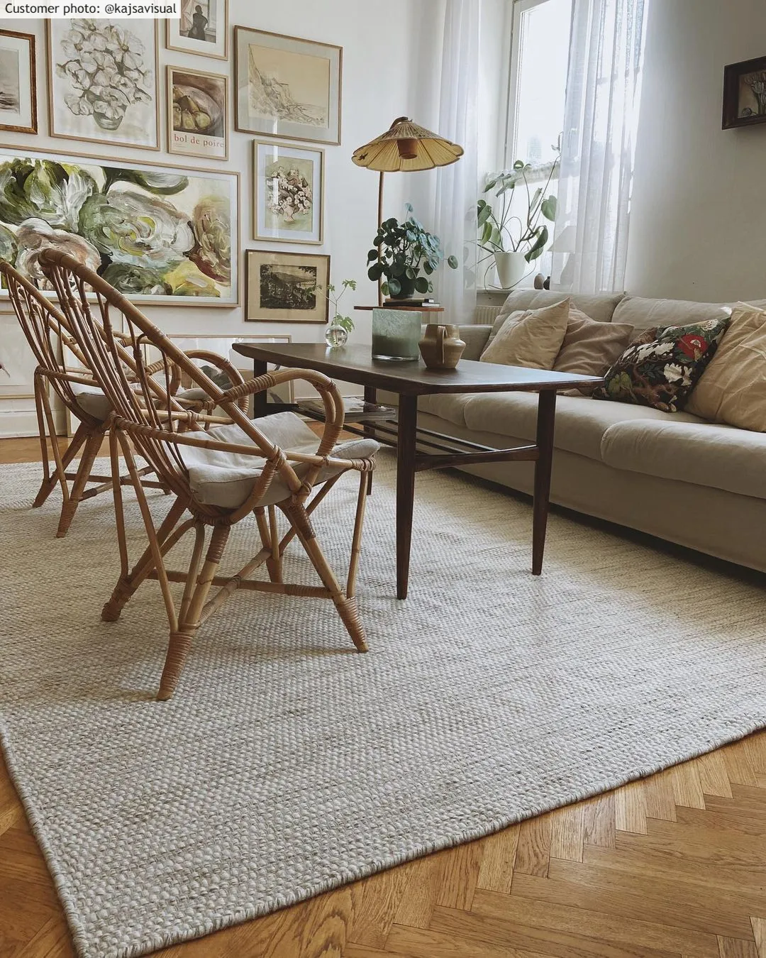 Wollen-vloerkleed - Otago (natuur)