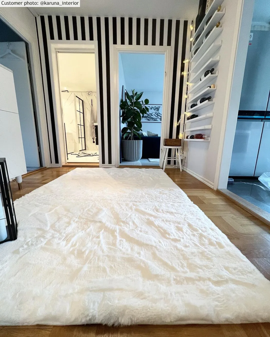 Hoogpolig vloerkleed - Cloud Super Soft (wit)