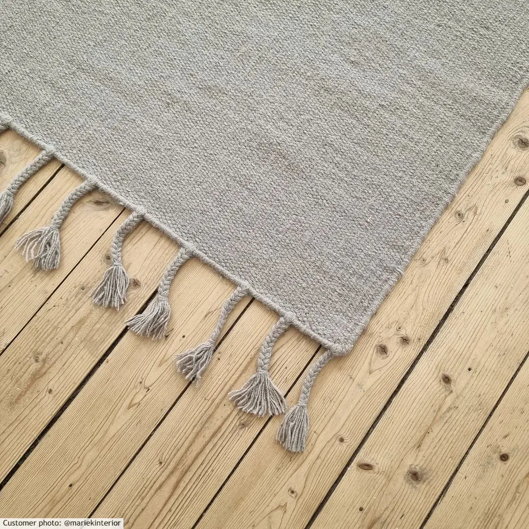 Wollen-vloerkleed - Malana (greige)