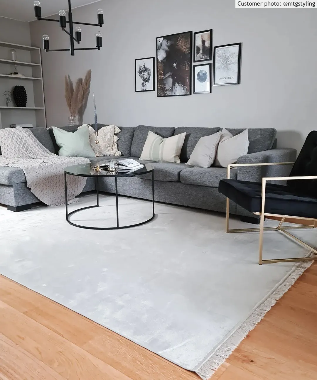 Wilton - Art Silk (lichtgrijs/beige)