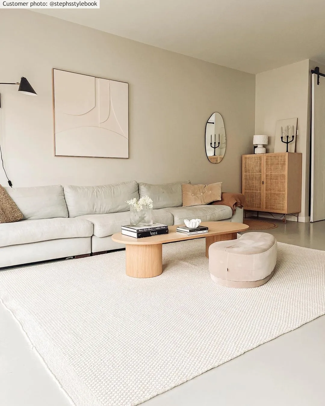 Wollen-vloerkleed - Coastal (creme)