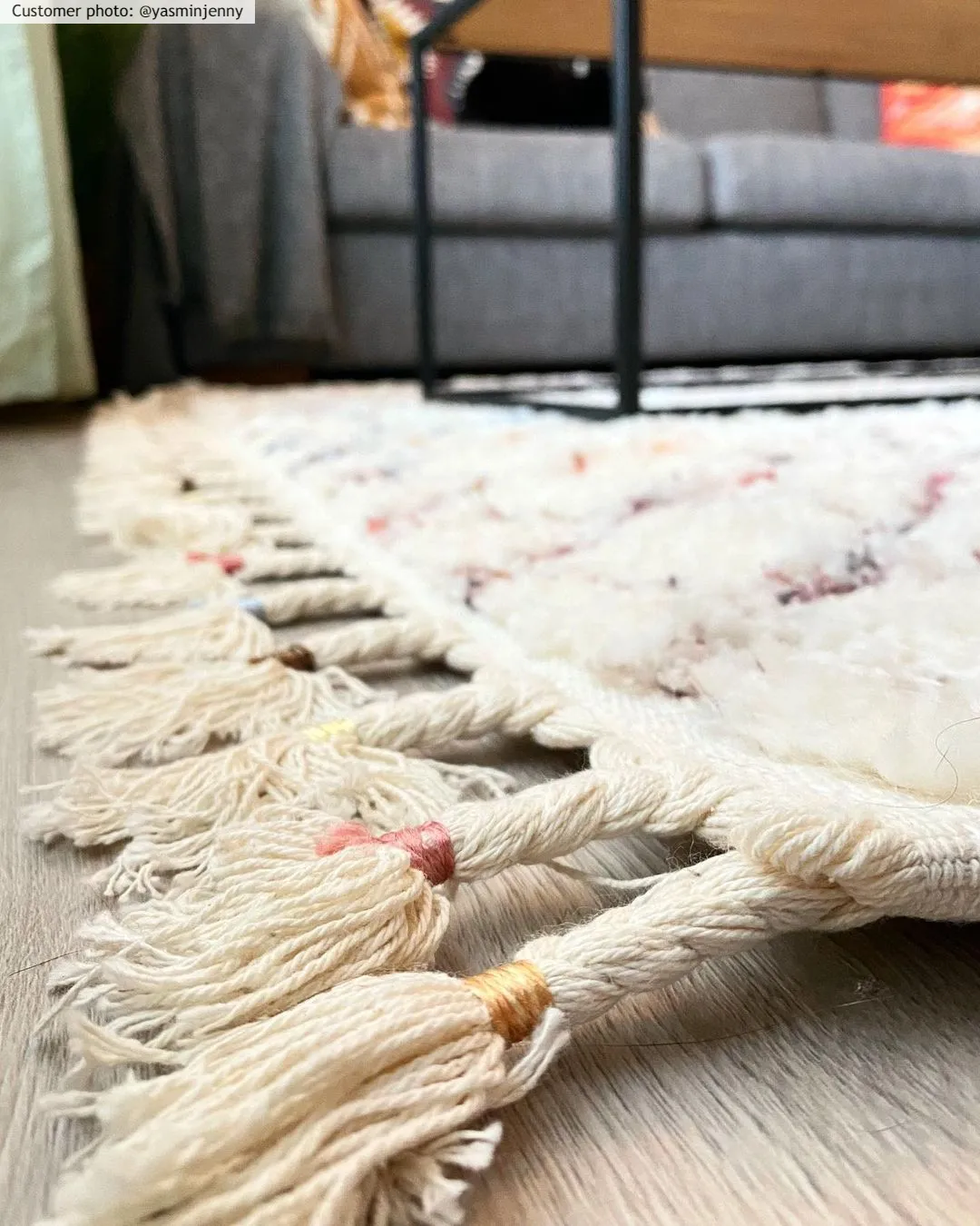 Hoogpolig vloerkleed - Marini (multi)