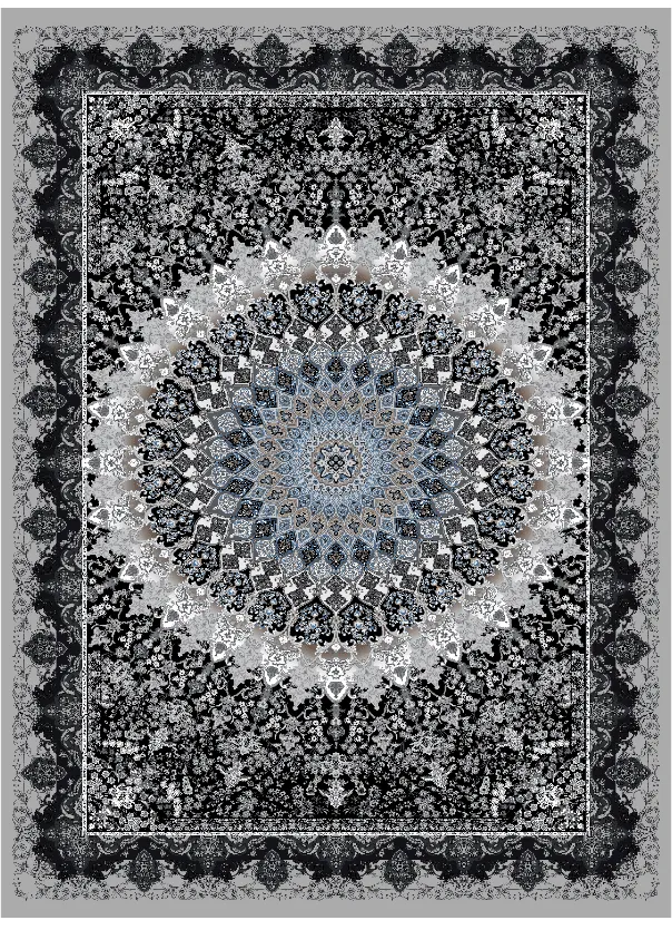 Wilton - Yelda (zwart/multi)