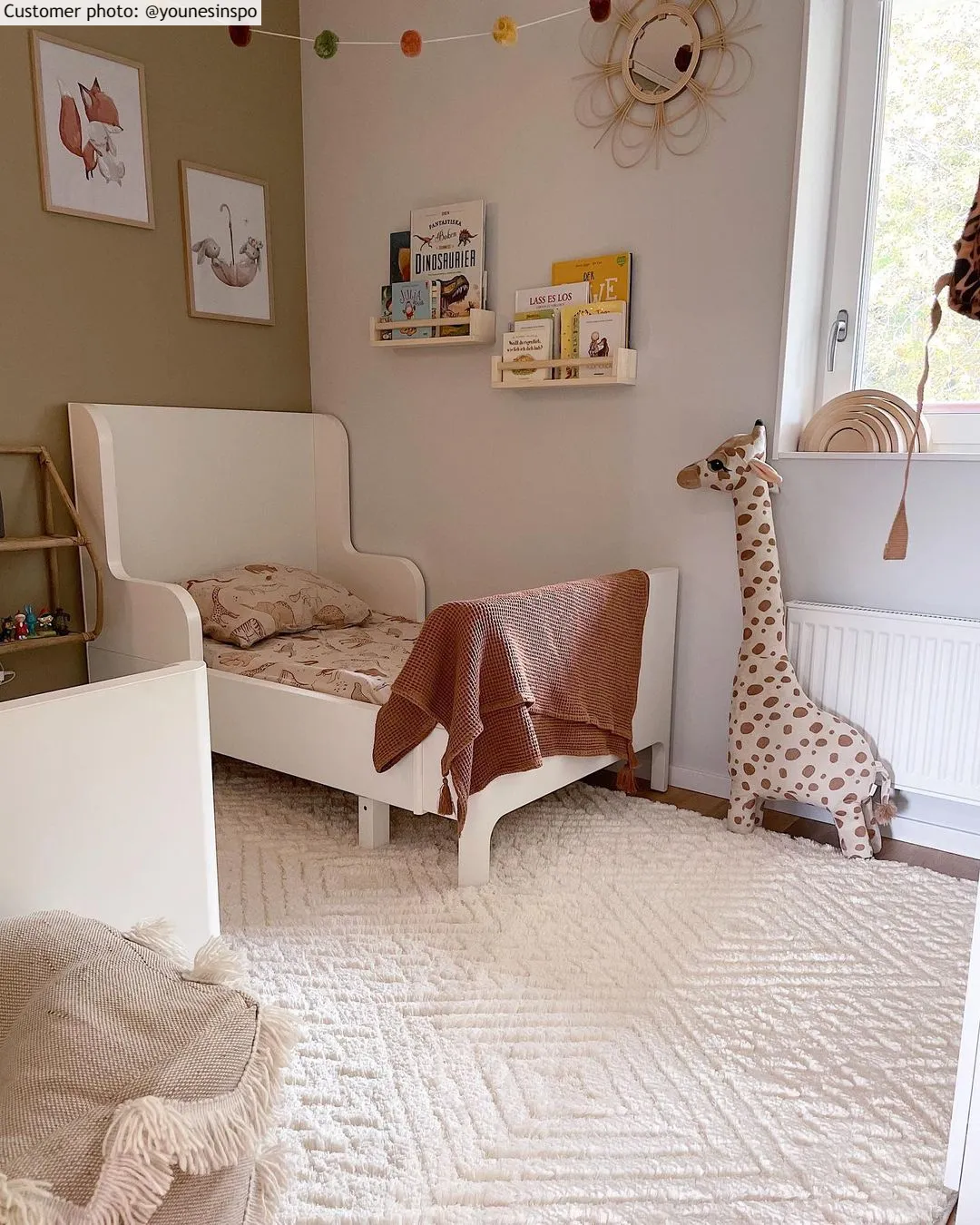 Hoogpolig vloerkleed - Stettin (offwhite)