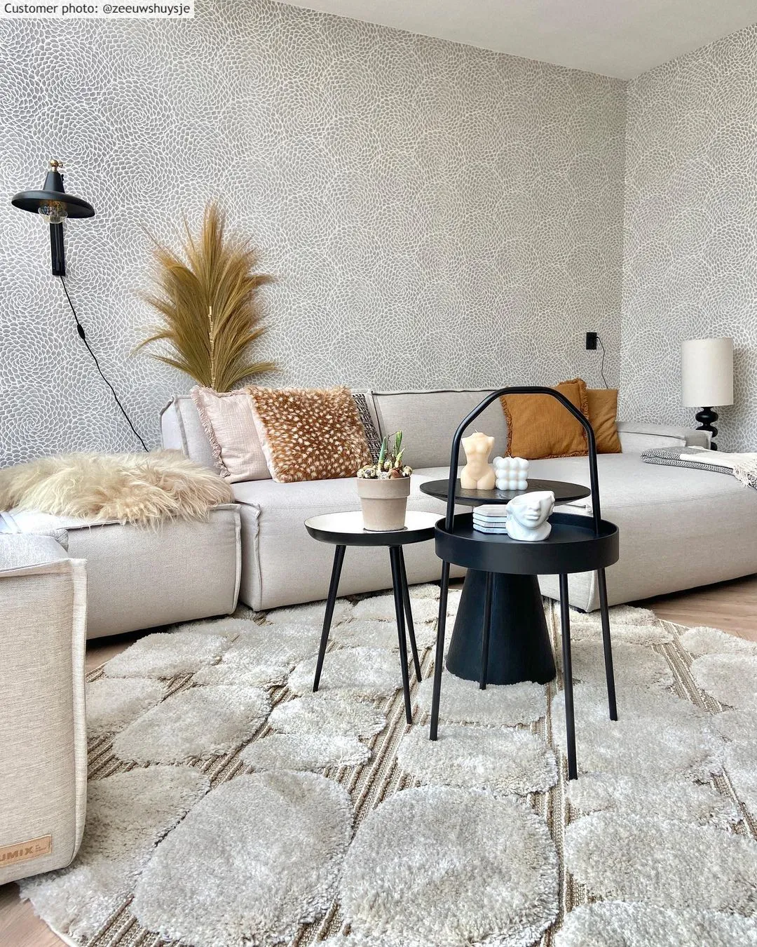 Ronde vloerkleden - Fondi (beige)