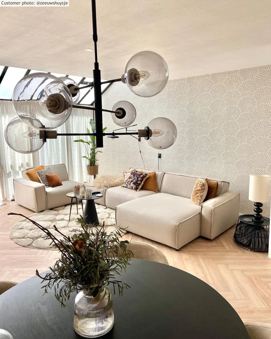 Ronde vloerkleden - Fondi (beige)